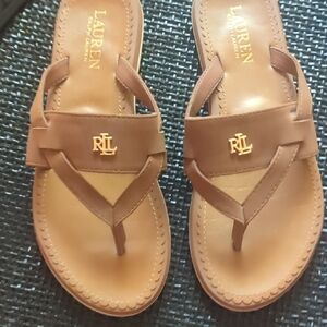 Lauren Ralph Lauren Tan Sandals